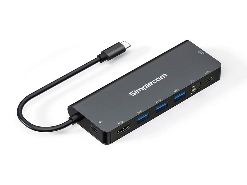 Simplecom CHN590 USB-C SuperSpeed 9-in-1 Multiport Docking Station