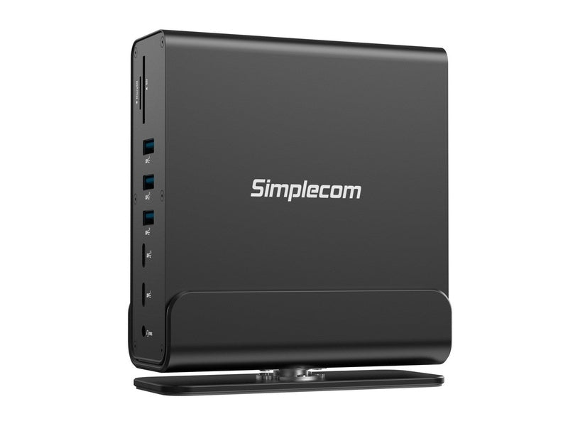 Simplecom CHT815 15-in-1 USB-C 4K Triple Display MST Docking Station