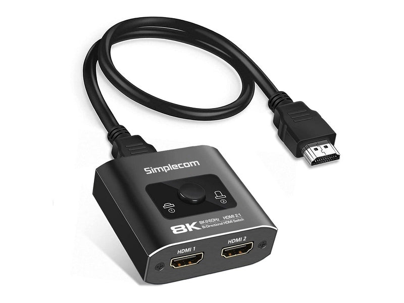 Simplecom CM302V2 Bi-Directional 2 Way HDMI 2.1 Switch