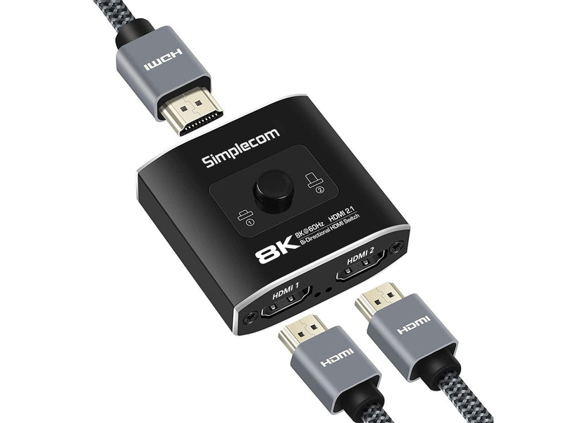 Simplecom CM302V2 Bi-Directional 2 Way HDMI 2.1 Switch