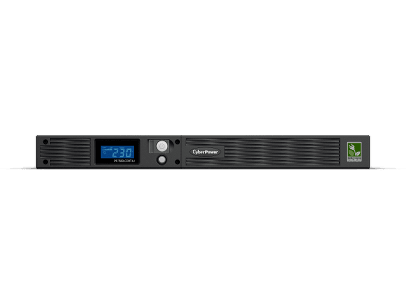 CyberPower Rack 750VA/500W Pure Sine Wave UPS PR750ELCDRT1U