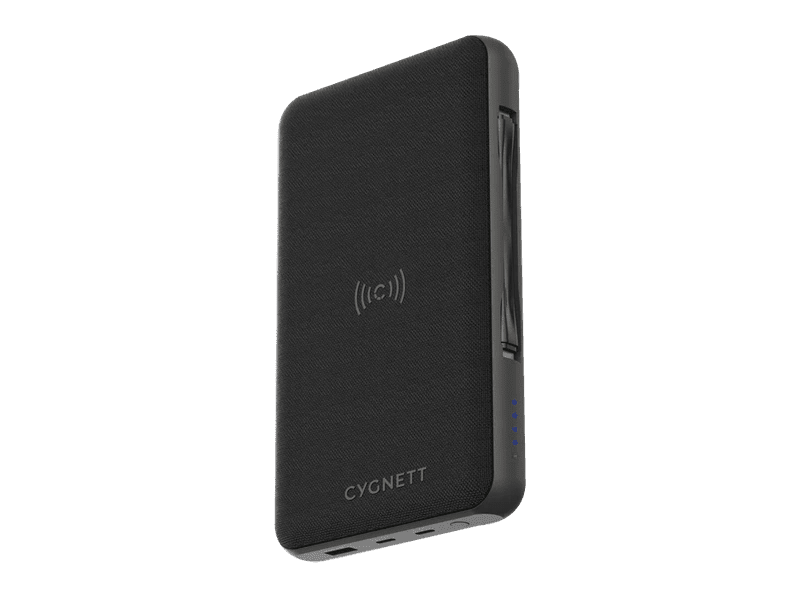 Cygnett ChargeUp Edge+ 27KmAh USB-C Laptop and Wireless Power Bank - Black CY3113PBCHE