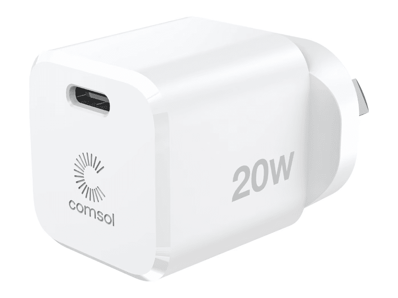 Comsol 20W USB-C Wall Charger + 1.2M USB-C Cable