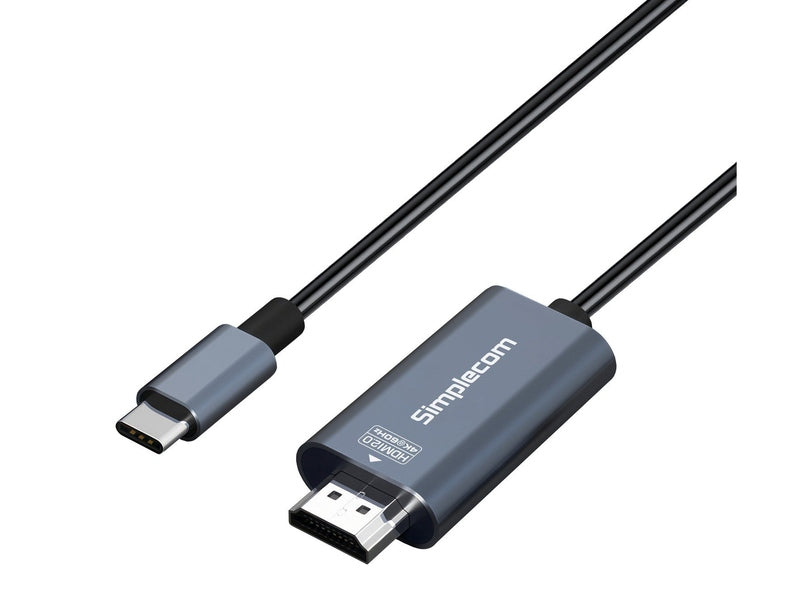 Simplecom DA322 USB-C Type-C to HDMI 2.0 Cable 2M HDCP 4K@60Hz