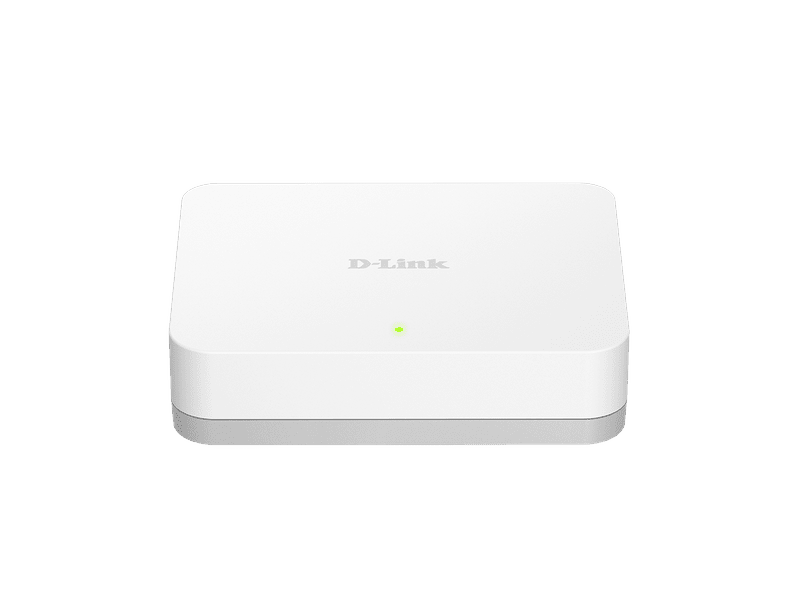 D-Link 5-Port Gigabit Unmanaged Desktop Switch with 5 Gigabit RJ45 Ports