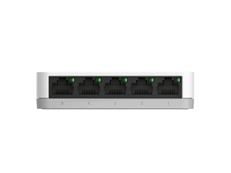 D-Link 5-Port Gigabit Unmanaged Desktop Switch with 5 Gigabit RJ45 Ports