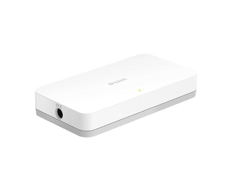 D-Link 8-Port Gigabit Unmanaged Desktop Switch with 8 Gigabit RJ45 Ports