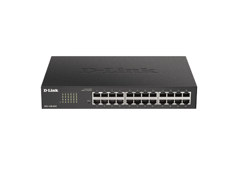 D-Link 24-Port Gigabit Smart Managed Switch with 24 Mbps Ports