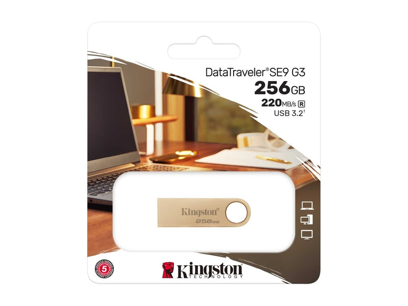 Kingston DataTraveler SE9 G3 USB 3.2 256GB Flash Drive