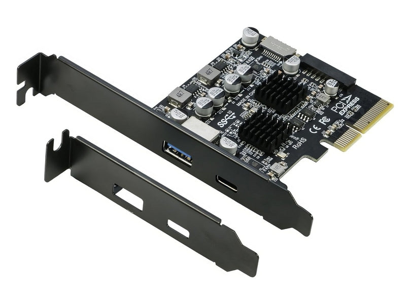 Simplecom EC315 PCIe x4 to 4-Port USB 3.2 Gen II Expansion Card