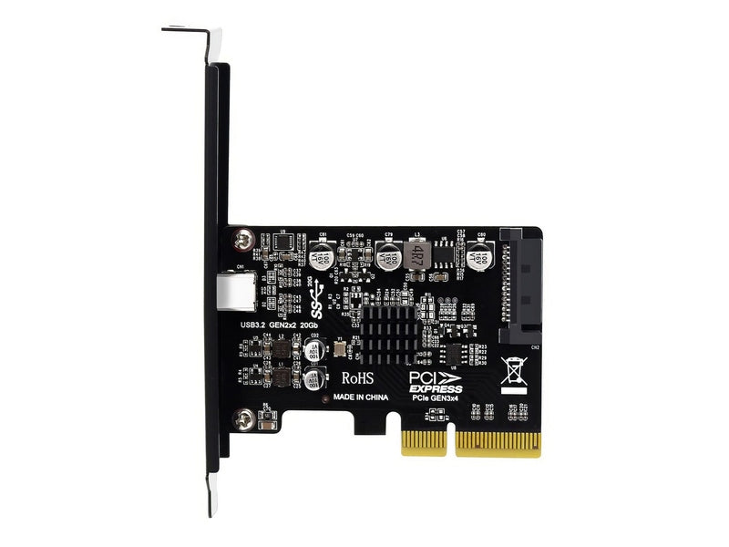 Simplecom EC318v2 PCI-e x4 to USB 3.2 Gen2x2 20Gbps USB-C Expansion Card