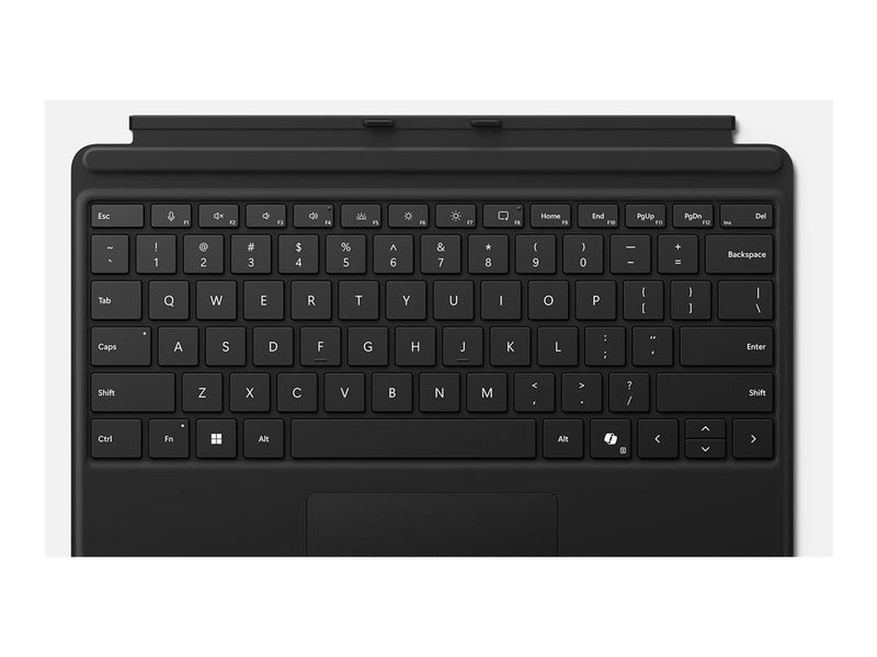 Microsoft Surface Co-Pilot Keyboard Type Cover Pro 8/9/X/10/11 No Pen And No Pen Slot - Black