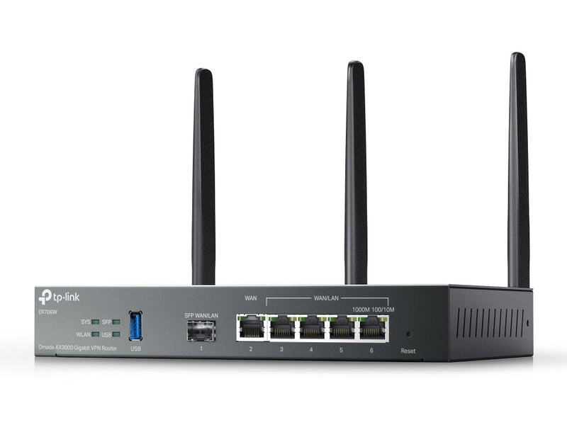 TP-Link Omada AX3000 Dual-Band VPN Router WAN 5 SFP 1