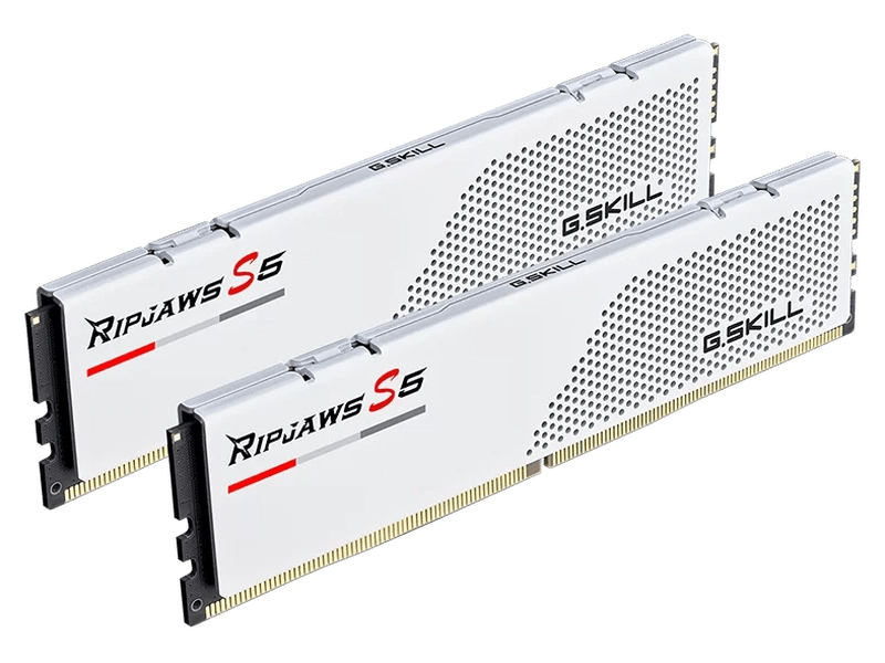 G.Skill Ripjaws S5 32GB 2x 16GB DDR5 5200MHz CL36-36-36-83 Memory White