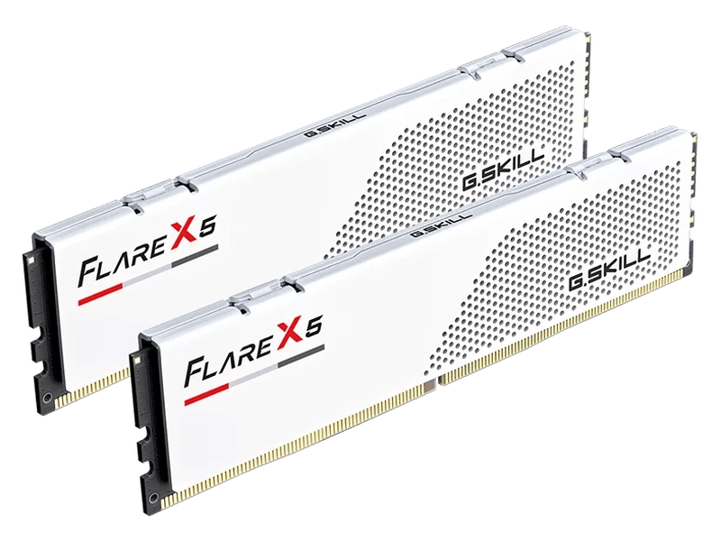 G.SKill Flare X5 32GB 2x16GB DDR5-6000 CL28-36-36-96 AMD Memory White