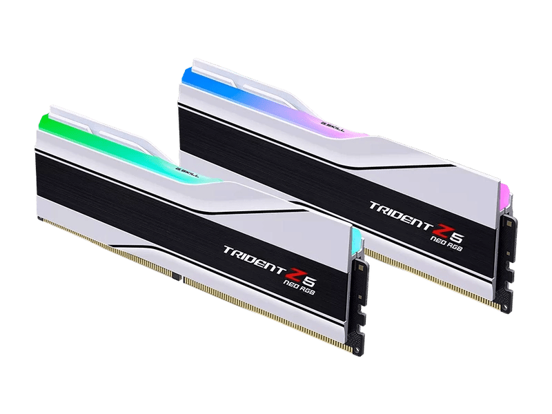 G.SKill Trident Z5 Neo RGB 32GB 2x16GB DDR5-6000 CL28-36-36-96 AMD Memory White