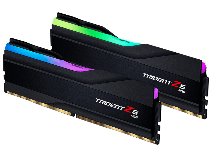 G.Skill Trident Z5 RGB 32GB 2x 16GB DDR5-6000 CL30-40-40-96 Memory Black