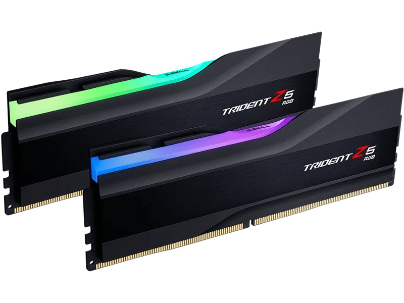 G.Skill Trident Z5 RGB 64GB 2x 32GB DDR5-6000 CL30-40-40-96 Memory Black