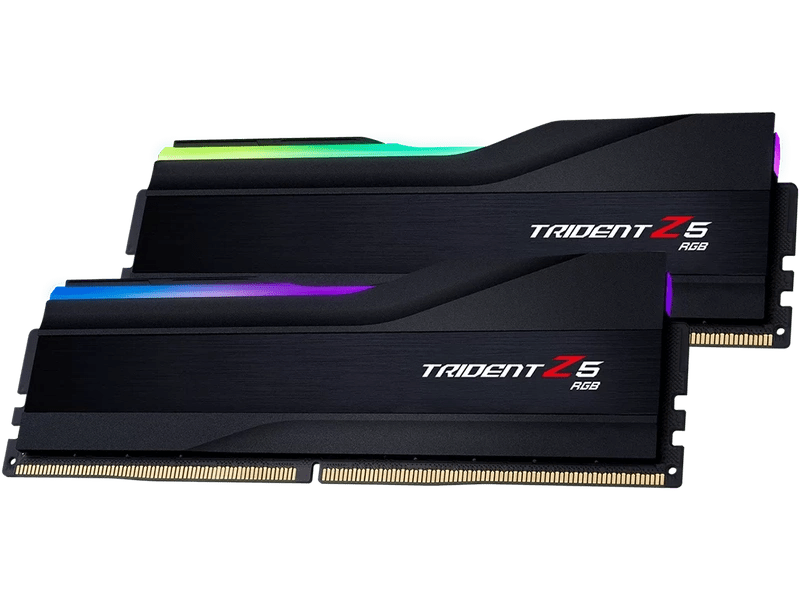 G.Skill Trident Z5 RGB 64GB 2x 32GB DDR5-6000 CL30-40-40-96 Memory Black