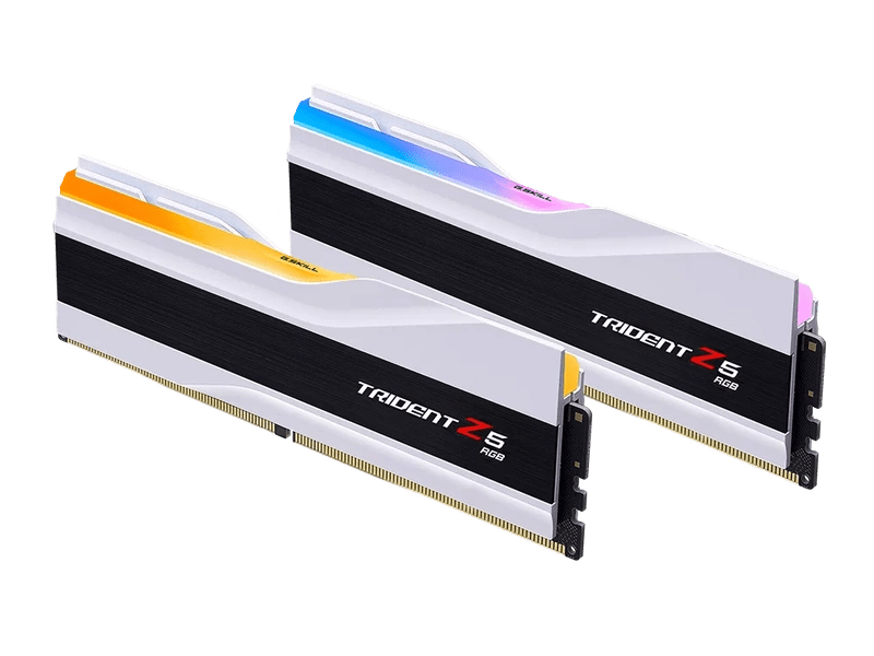 G.Skill Trident Z5 RGB 64GB 2x 32GB DDR5-6000 CL30-40-40-96 Memory White