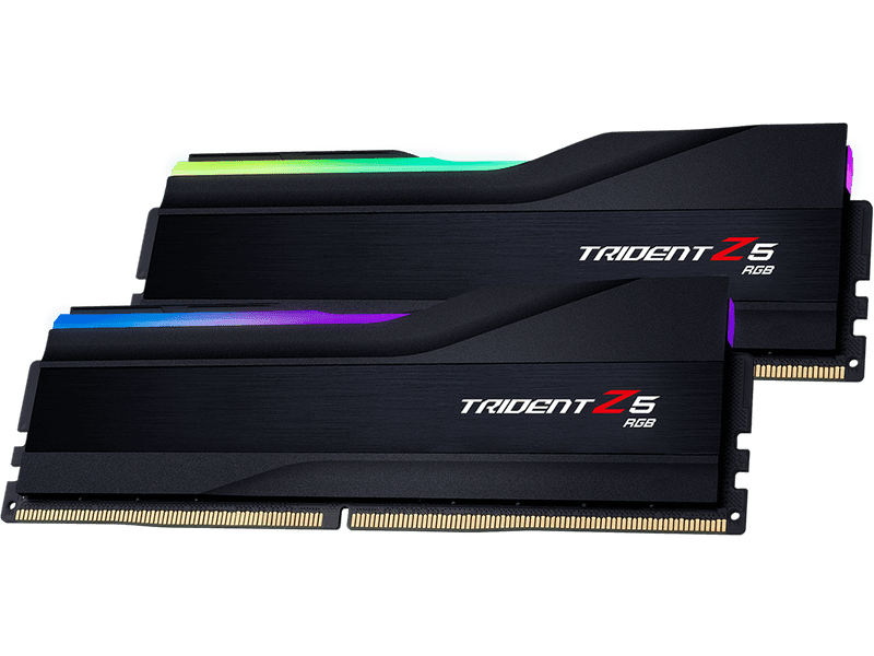 G.Skill Trident Z5 RGB 64GB 2x 32GB DDR5-6000 CL32-38-38-96 Memory Black