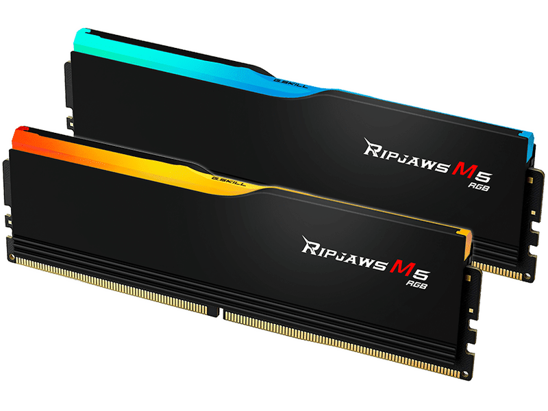 G.Skill Ripjaws M5 RGB 32GB 2x 16GB DDR5-6000 CL36-48-48-96 Intel Memory Black