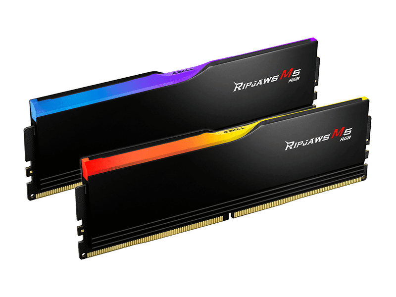 G.Skill Ripjaws M5 RGB 32GB 2x 16GB DDR5-6000 CL36-48-48-96 Intel Memory Black