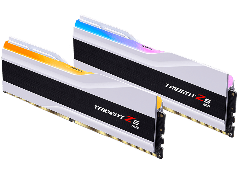 G.Skill Trident Z5 RGB 64GB 2x 32GB DDR5-6400 CL32-39-39-102 Memory White