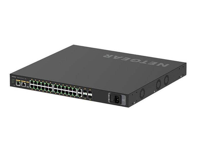 Netgear 26-Port Managed L2 Switch PoE+ 24 480W GbE 2 SFP+ 4