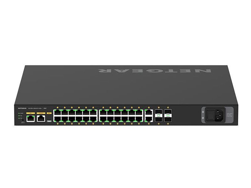 Netgear 26-Port Managed L2 Switch PoE+ 24 480W GbE 2 SFP+ 4