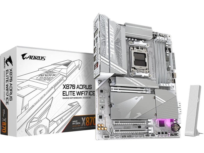 Gigabyte X870 AORUS ELITE WIFI7 ICE Motherboard