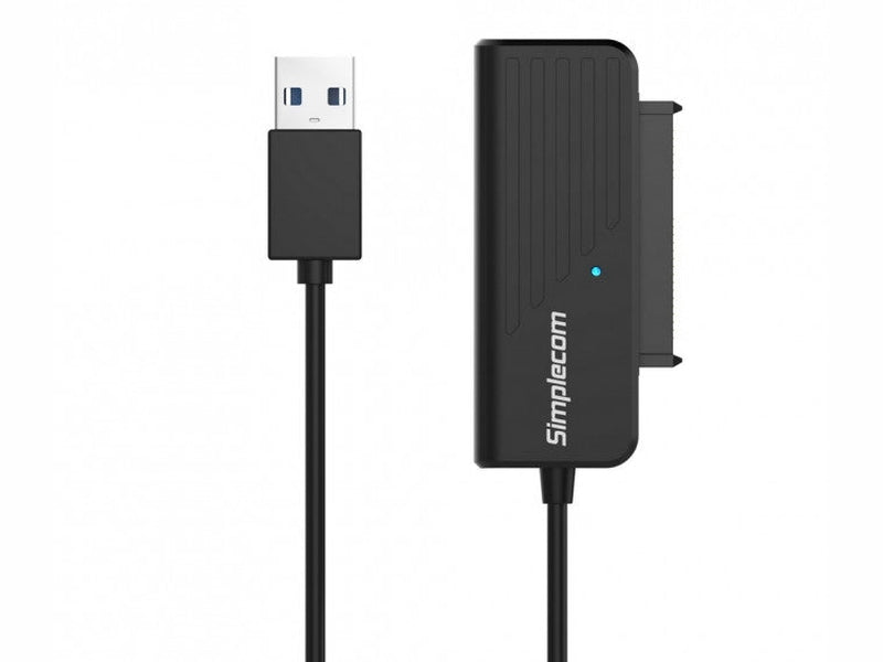 Simplecom SA205 Compact USB 3.0 to SATA Adapter Cable Converter for 2.5" SSD/HDD