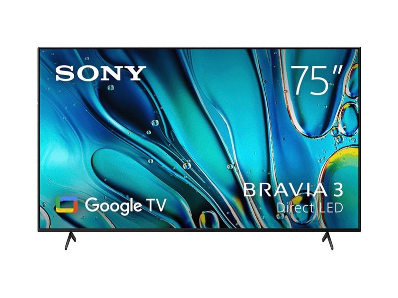 Sony Bravia 3 FWD75S30 75" 4K UHD HDR LED Google Smart TV