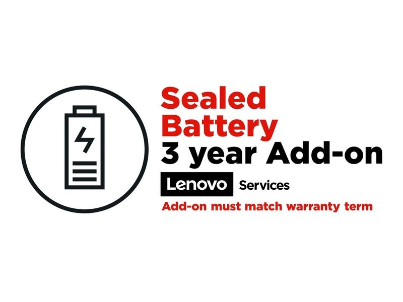 Lenovo ThinkPad Entry Seales Battery Replacement 3YR Add-on 5WS0L01988