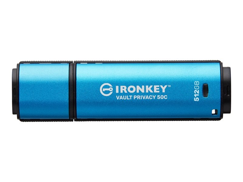 Kingston IronKey Vault Privacy 50 Encrypted USB-C FIPS197 512GB