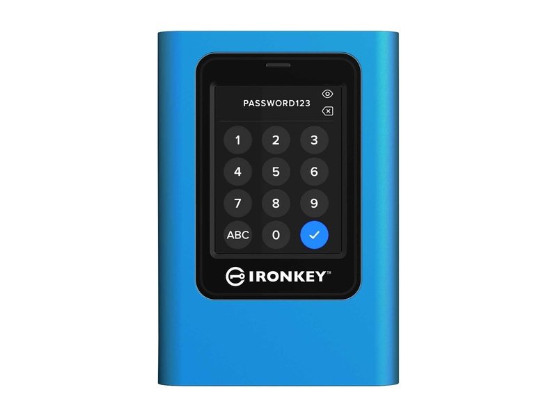 Kingston IronKey Vault Privacy 80 Encrypted External SSD FIPS 197 7680GB