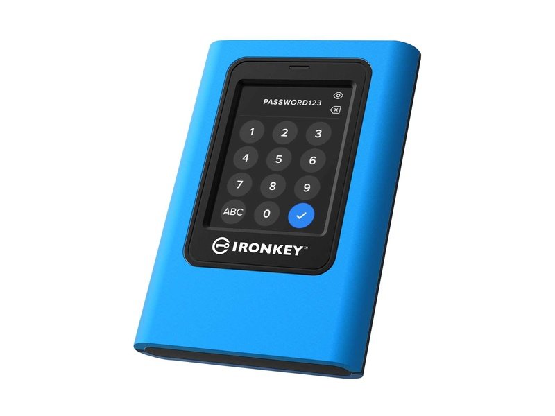 Kingston IronKey Vault Privacy 80 Encrypted External SSD FIPS 197 7680GB