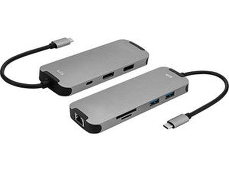 Comsol Klik USB-C Portable Dual DisplayPort Multi-Port Adapter