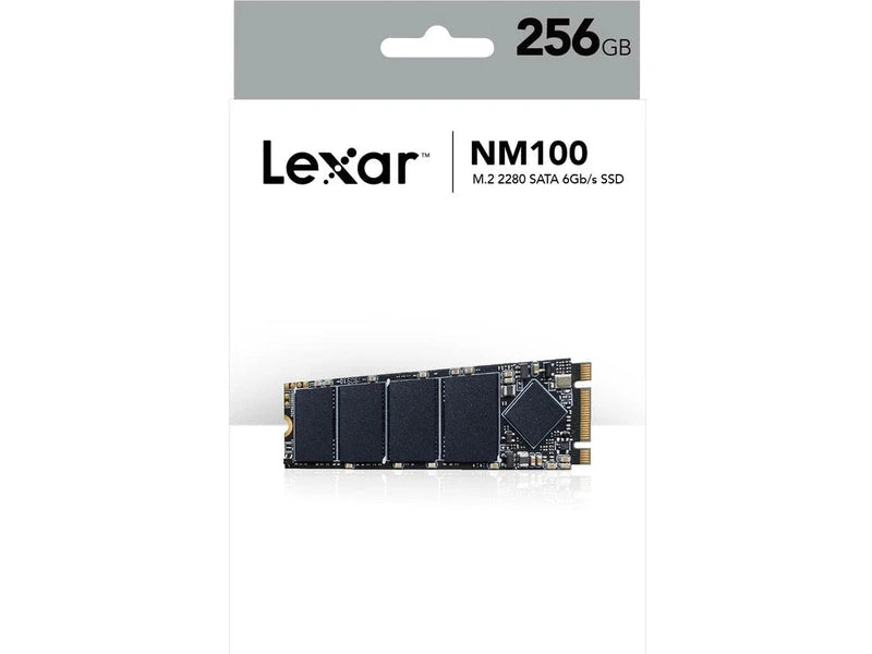 Lexar NM-100 256GB M.2 2280 SATA III 6Gb/s SSD