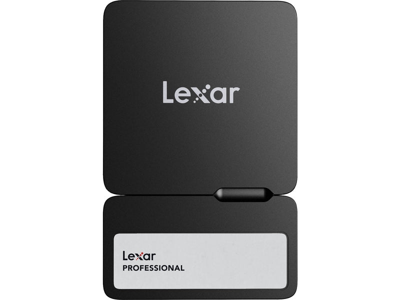 Lexar Professional GO SL400 Portable SSD with Hub USB 3.2 Gen 2 1TB Black