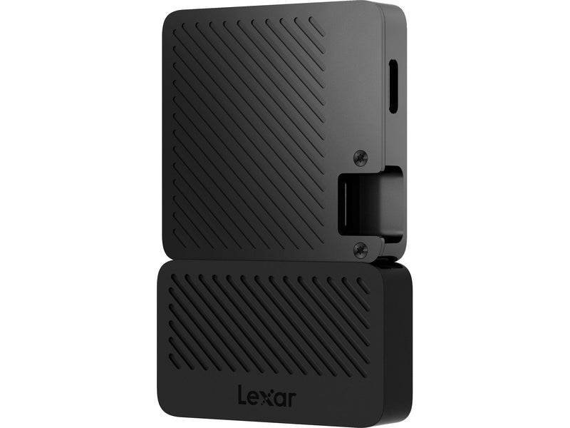 Lexar Professional GO SL400 Portable SSD with Hub USB 3.2 Gen 2 1TB Black