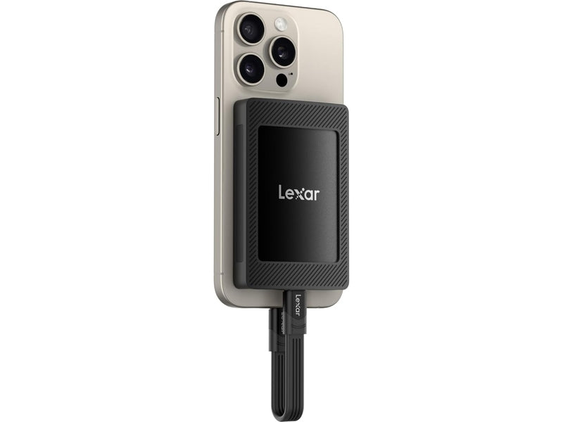 Lexar SL500 Portable SSD 1TB with MagSafe Black