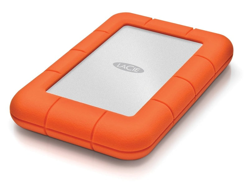 Lacie Rugged Mini 2.5" 4Ft Drop Resistant 5TB Portable Hard Drive 2Yr