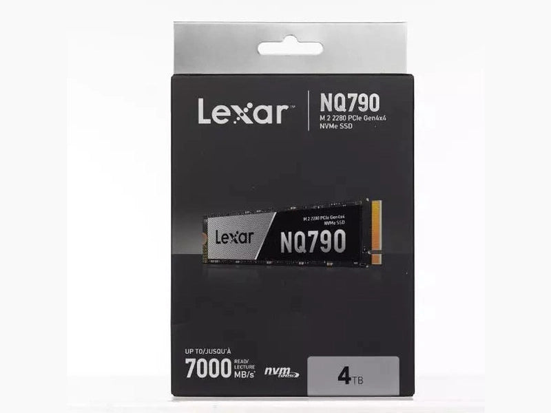 Lexar NQ790 4TB SSD M.2 2280 PCIe Gen4x4 NVMe 1.4