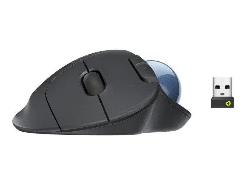 Logitech ERGO M575 Ergonomic Trackball Wireless Optical Mouse - Graphite