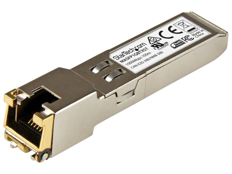 StarTech Cisco Meraki MA-SFP-1GB-TX Compatible SFP Module