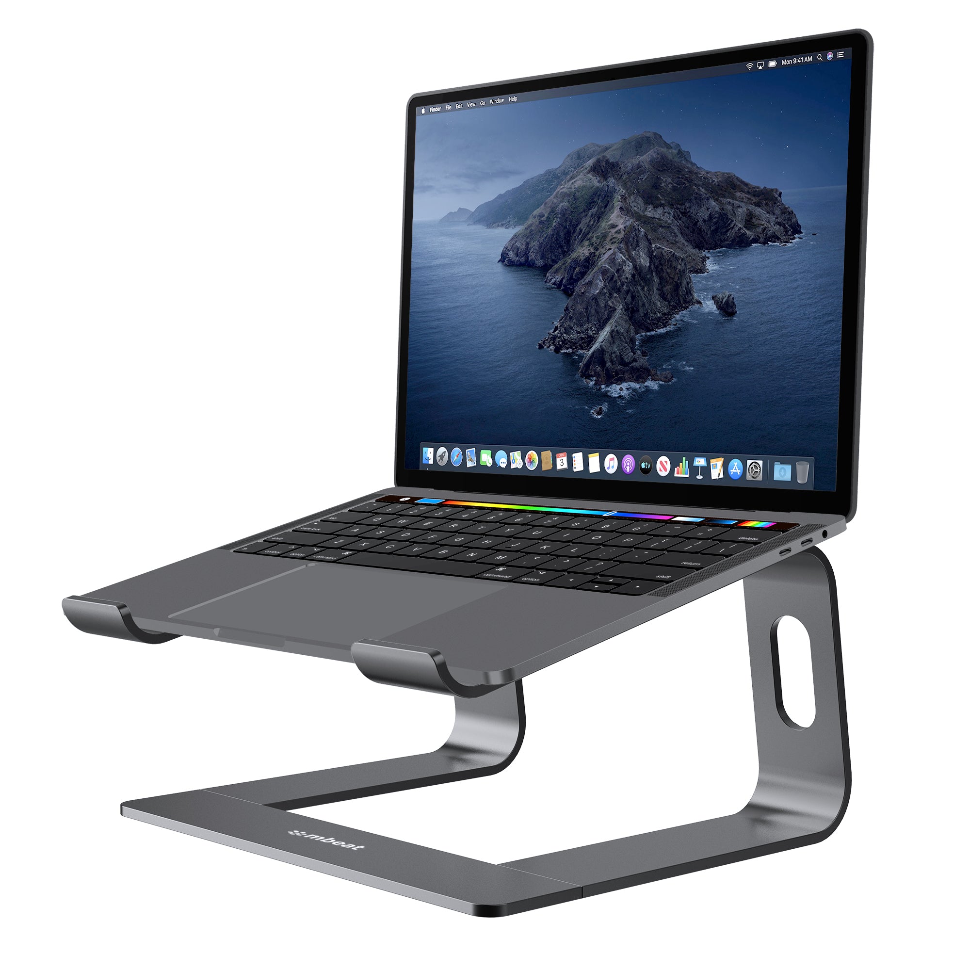 mbeat Stage S1 Elevated Laptop Stand up to 16" Laptop Space Grey