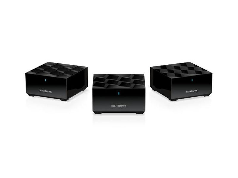 NETGEAR Nighthawk MK73S-100APS AX3000 Dual-Band WiFi 6 Mesh System, 3-Pack