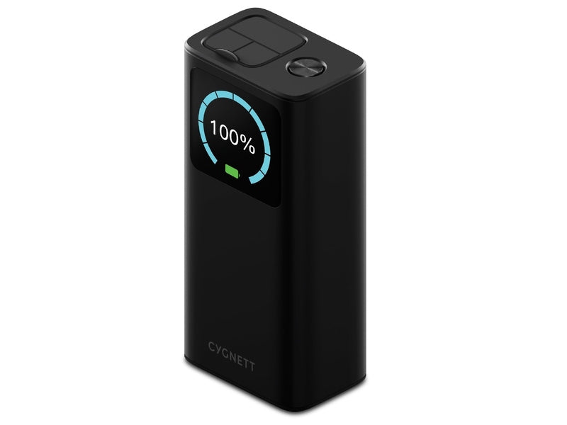 Cygnett Titan 30K mAh Laptop Power Bank 65W PD-Black CY5135PBCHE