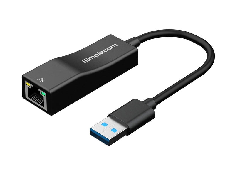 Simplecom NU302 SuperSpeed USB 3.0 to RJ45 Gigabit 1000Mbps Ethernet Network Adapter